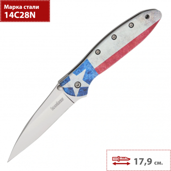 Складной нож KERSHAW LEEK LONE STAR 1660LS