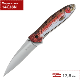 Складной нож KERSHAW LEEK RAINBOW TROUT 1660TROUT Складной нож KERSHAW LEEK RAINBOW TROUT 1660TROUT
